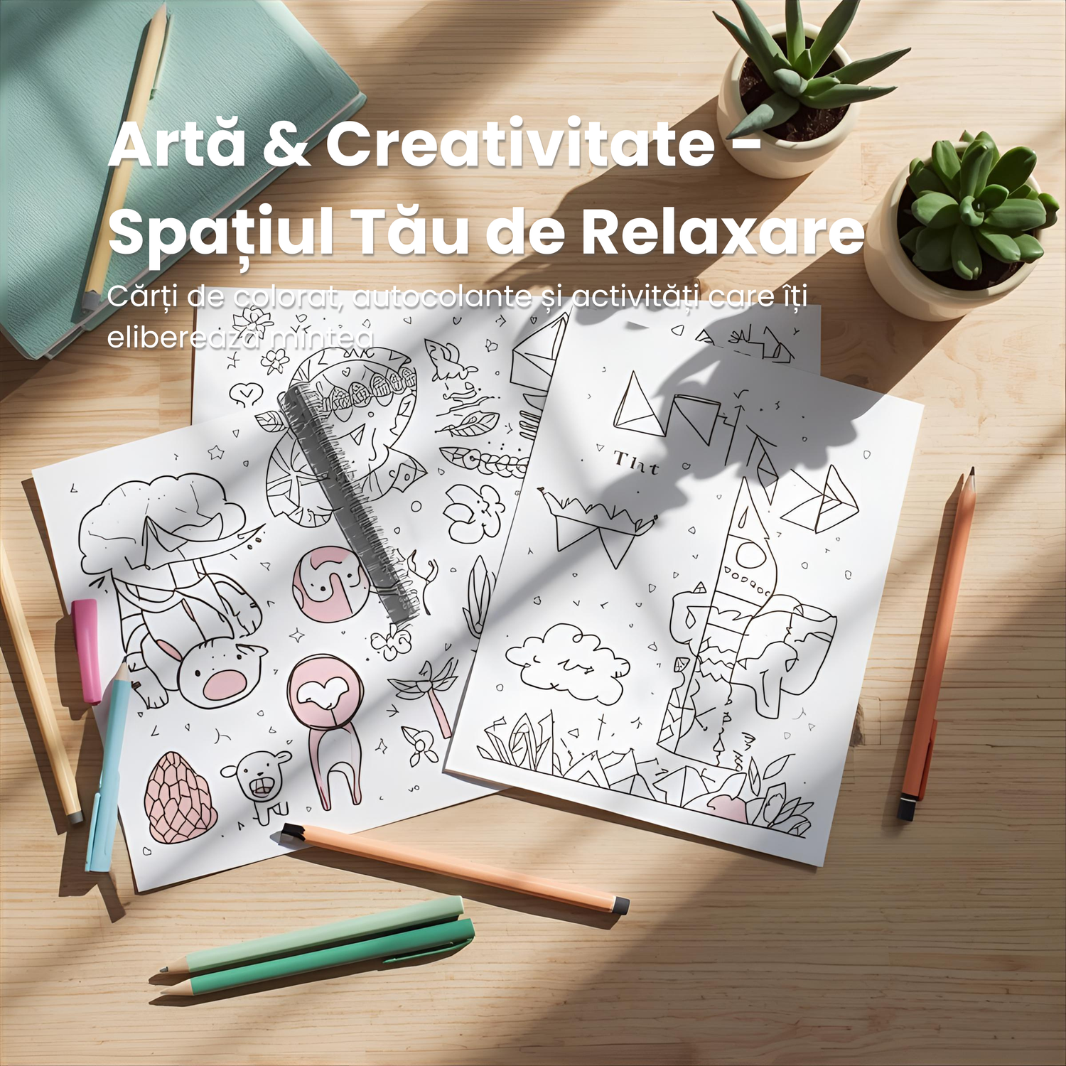 Artă & Creativitate - Spațiul Tău de Relaxare