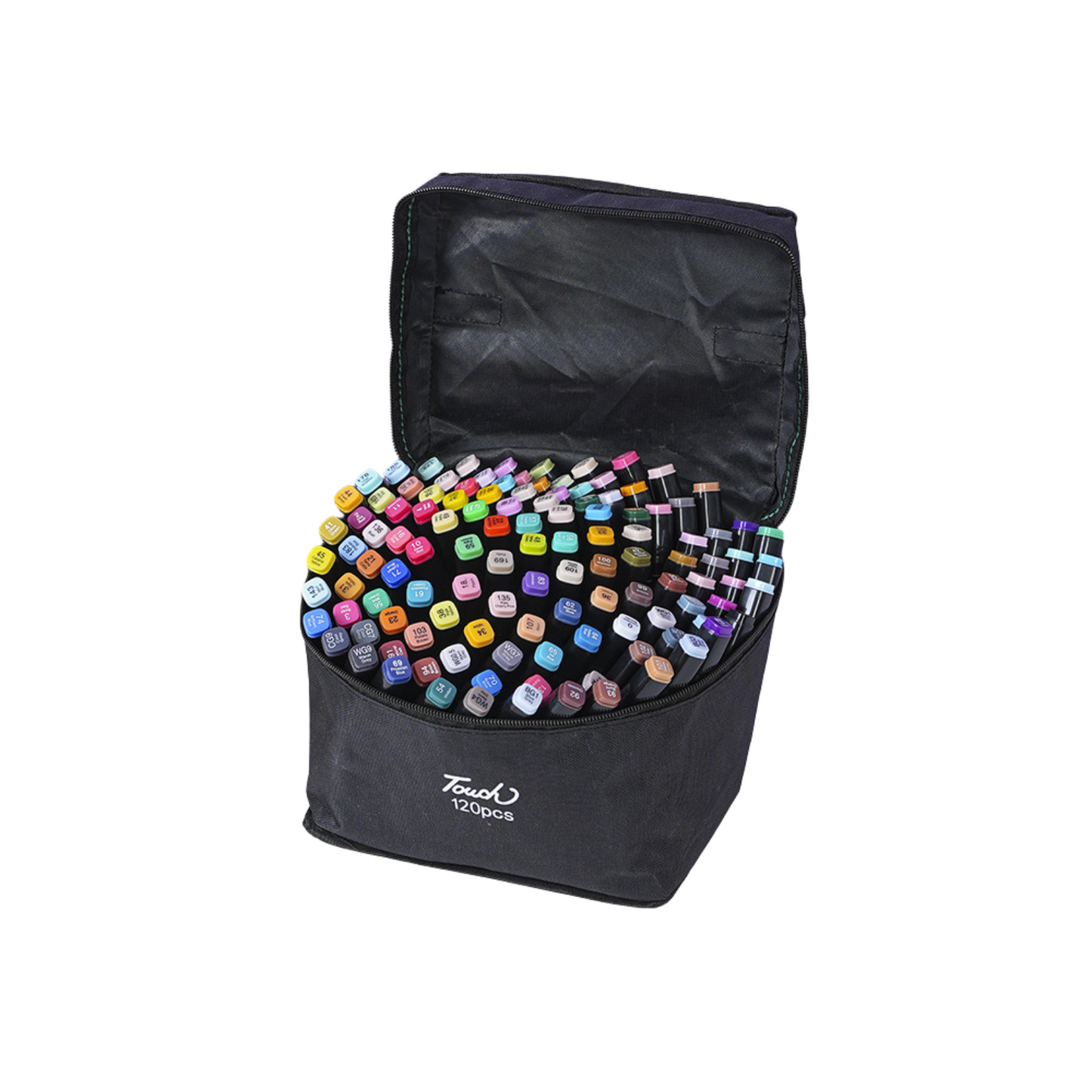 Set Markere Profesionale - Culori Vibrante, Dublu Varf, Pe Baza de Alcool, Ideal pentru Arta si Design