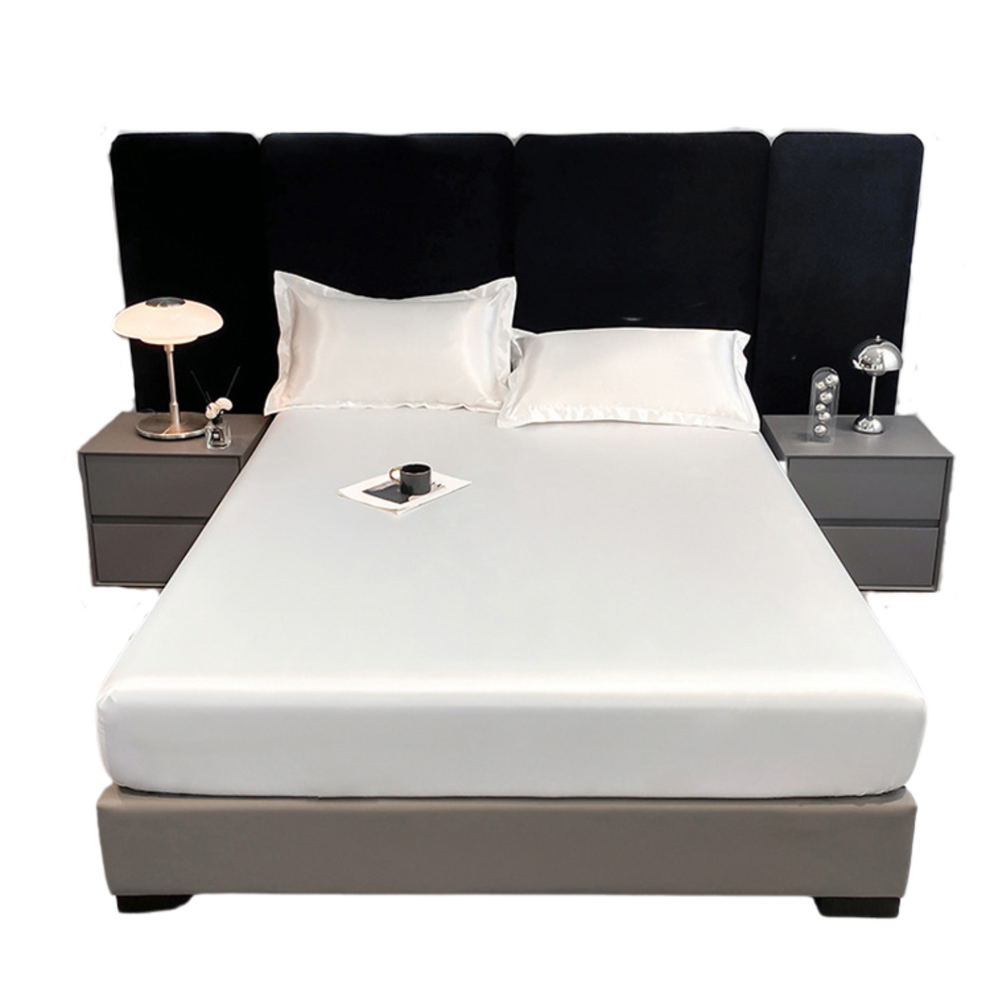 Cearceaf de Pat din Satin, 180x200 cm