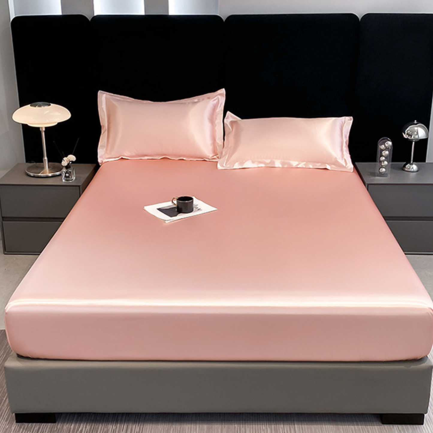 Cearceaf de Pat din Satin, 180x200 cm