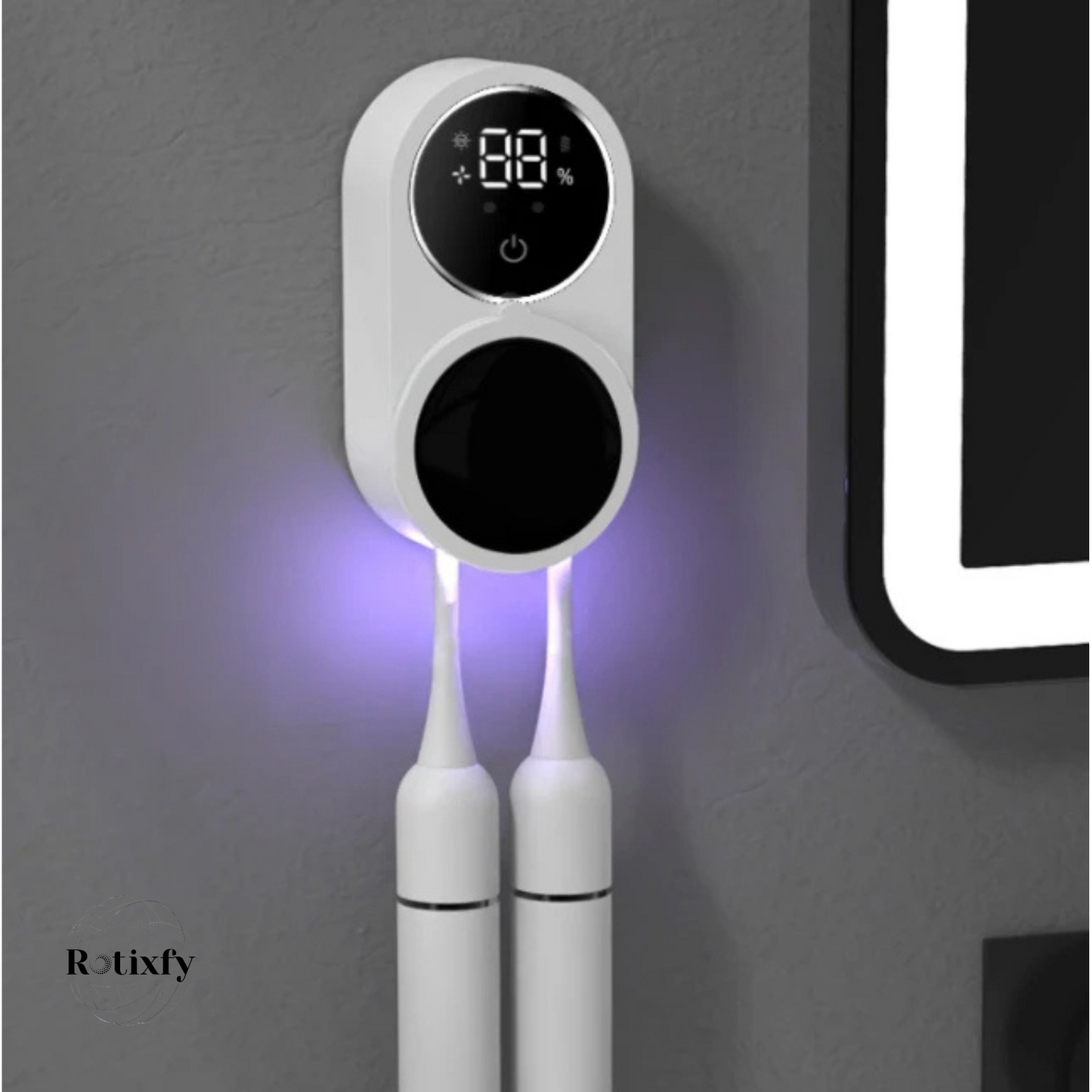 Caseta Sterilizatoare UV pentru Doua Periute de Dinti