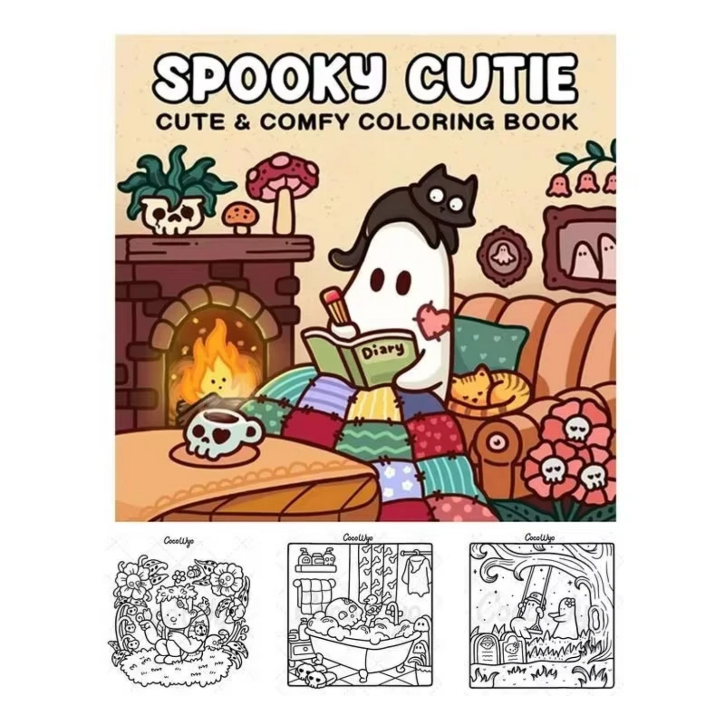 Carte de Colorat, Coperta Cartonata, Desene Animale Haioase, pentru Copii