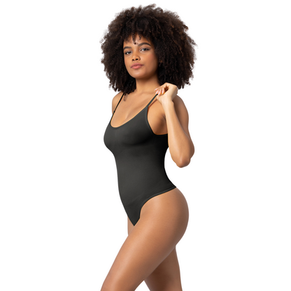 ody Modelator Rotixfy, Fara Cusaturi, cu Bretele, Tanga, Efect de Subtiere si Ridicare