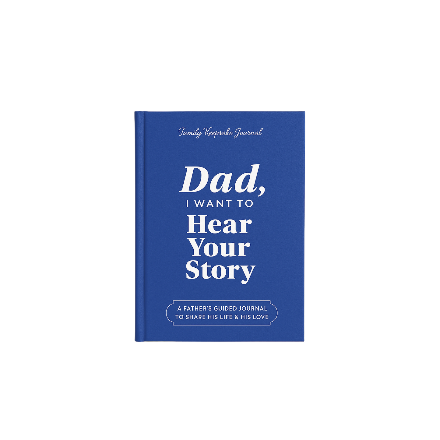 I Want to Hear Your Story - Jurnal interactiv pentru membrii familiei, Coperta din piele, 151 pagini, Cadou emotionant, Culoare Maro