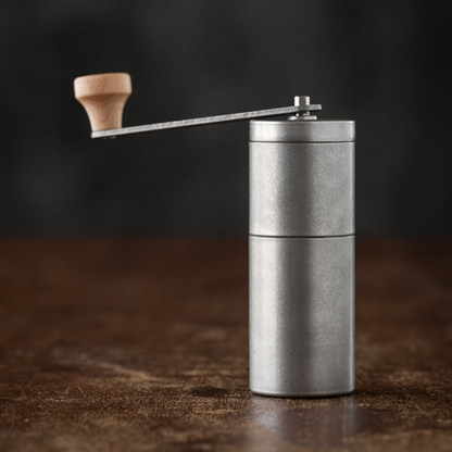 Rasnita Manuala de Cafea Premium cu Mecanism din Otel Inoxidabil, Design Retro, Ambalaj Cadou Old Style, Ideala pentru Cadouri