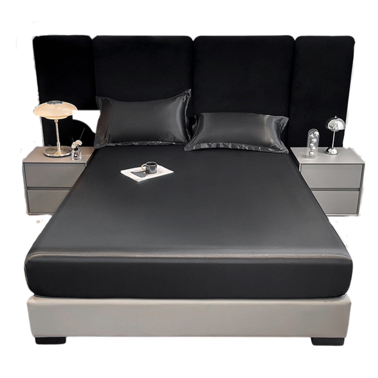 Cearceaf de Pat din Satin, 180x200 cm