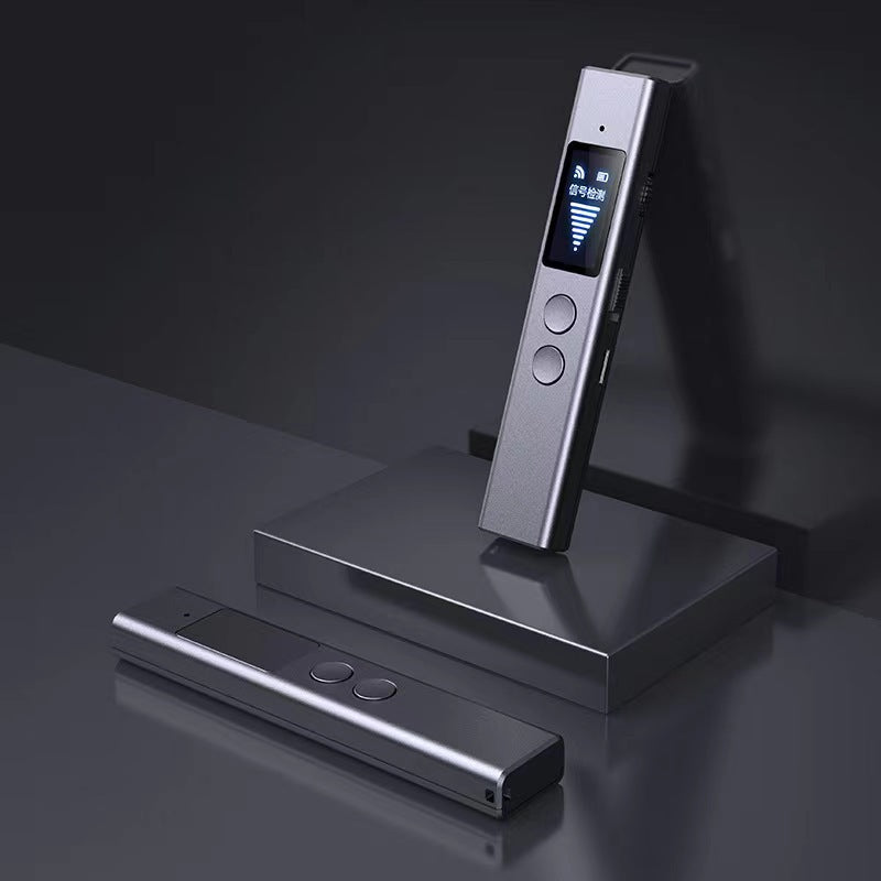 Detector Portabil Anti-Spionaj Rotixfy – Semnale Wireless, Camere Ascunse, Microfoane, GPS, Alarma Sonora, Protectie Totala Oriunde