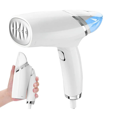 Mini Fier de Calcat Portabil cu Aburi, 1000W, Rezervor 100ml, Design Pliabil, Perfect pentru Calatorii si Uz Casnic