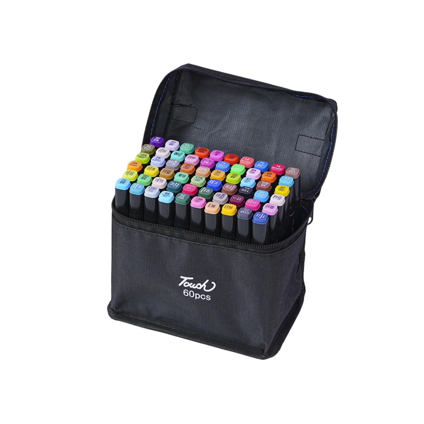 Set Markere Profesionale - Culori Vibrante, Dublu Varf, Pe Baza de Alcool, Ideal pentru Arta si Design