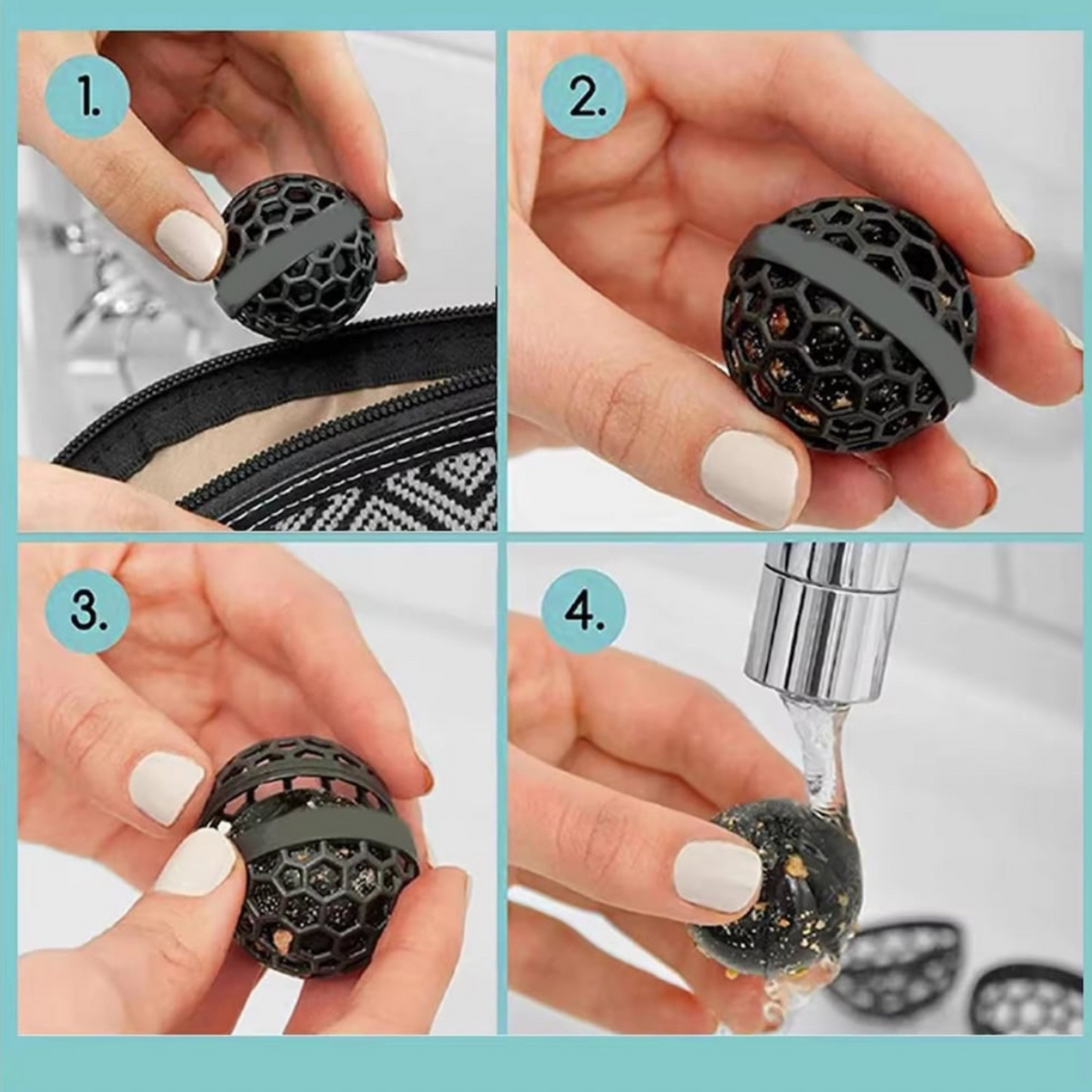 Bila de Curatare pentru Genti si Rucsacuri, Curatator Interior cu Aderenta, Indeparteaza Praful si Murdaria