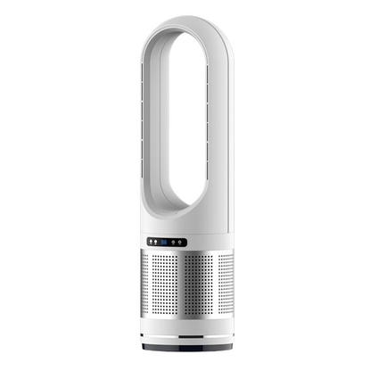 Aer Conditionat Portabil, Ventilator fara Elice, pentru Racire si Incalzire, 60/80 cm Intaltime, Alb sau Negru