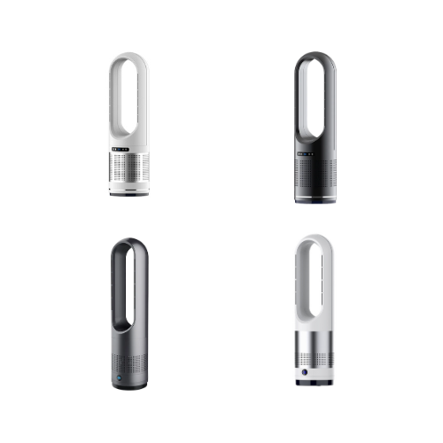 Aer Conditionat Portabil, Ventilator fara Elice, pentru Racire si Incalzire, 60/80 cm Intaltime, Alb sau Negru