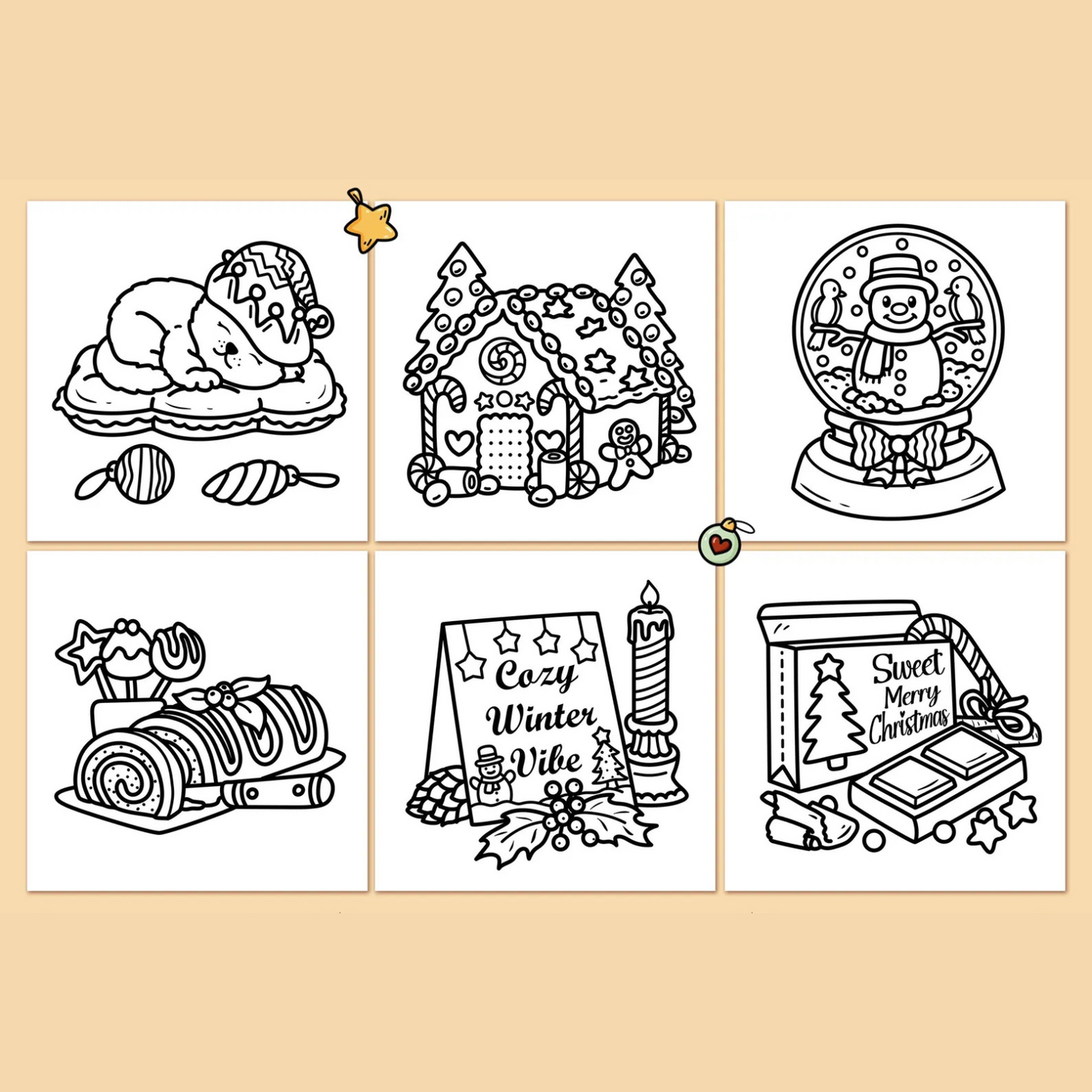 Carte de Colorat, Coperta Cartonata, Desene Animale Haioase, pentru Copii