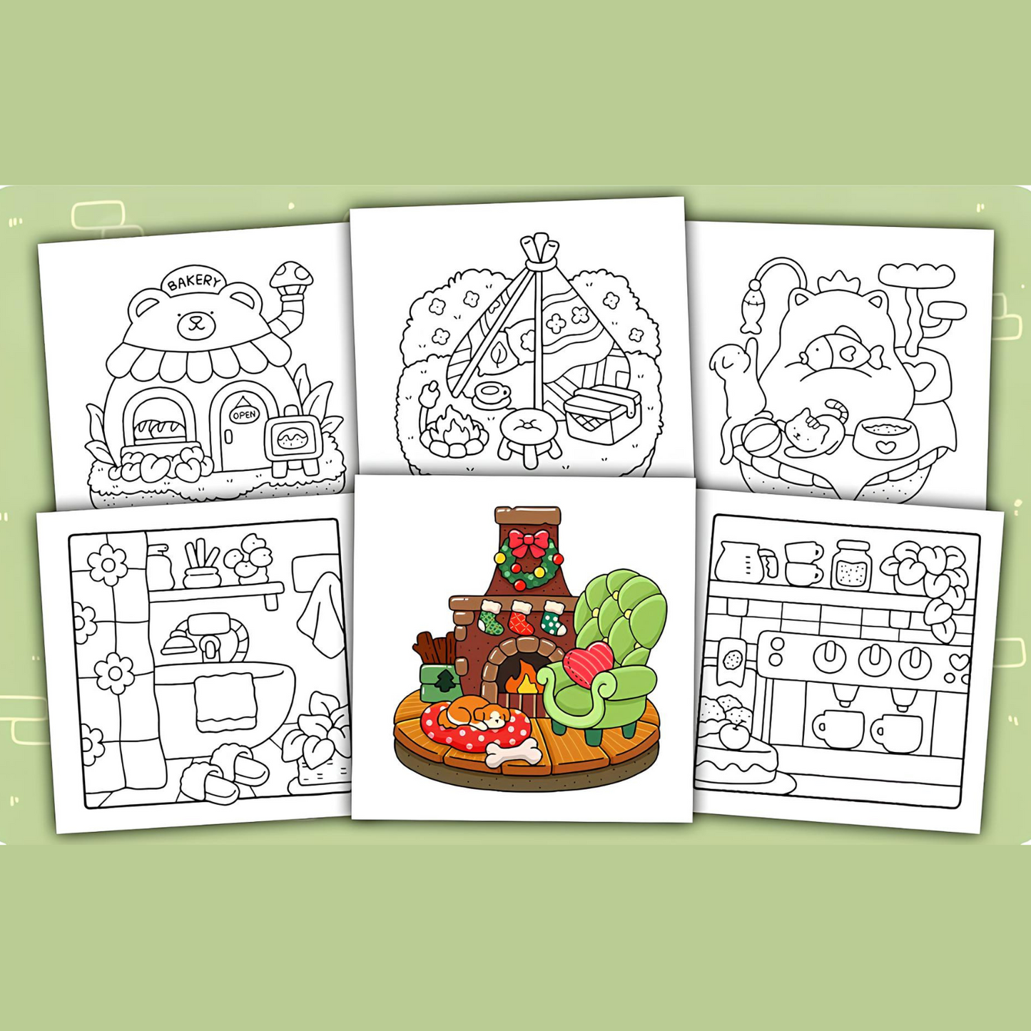 Carte de Colorat, Coperta Cartonata, Desene Animale Haioase, pentru Copii